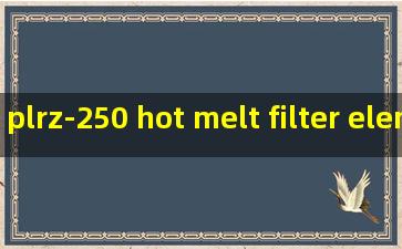 plrz-250 hot melt filter element paper bonding machine exporters